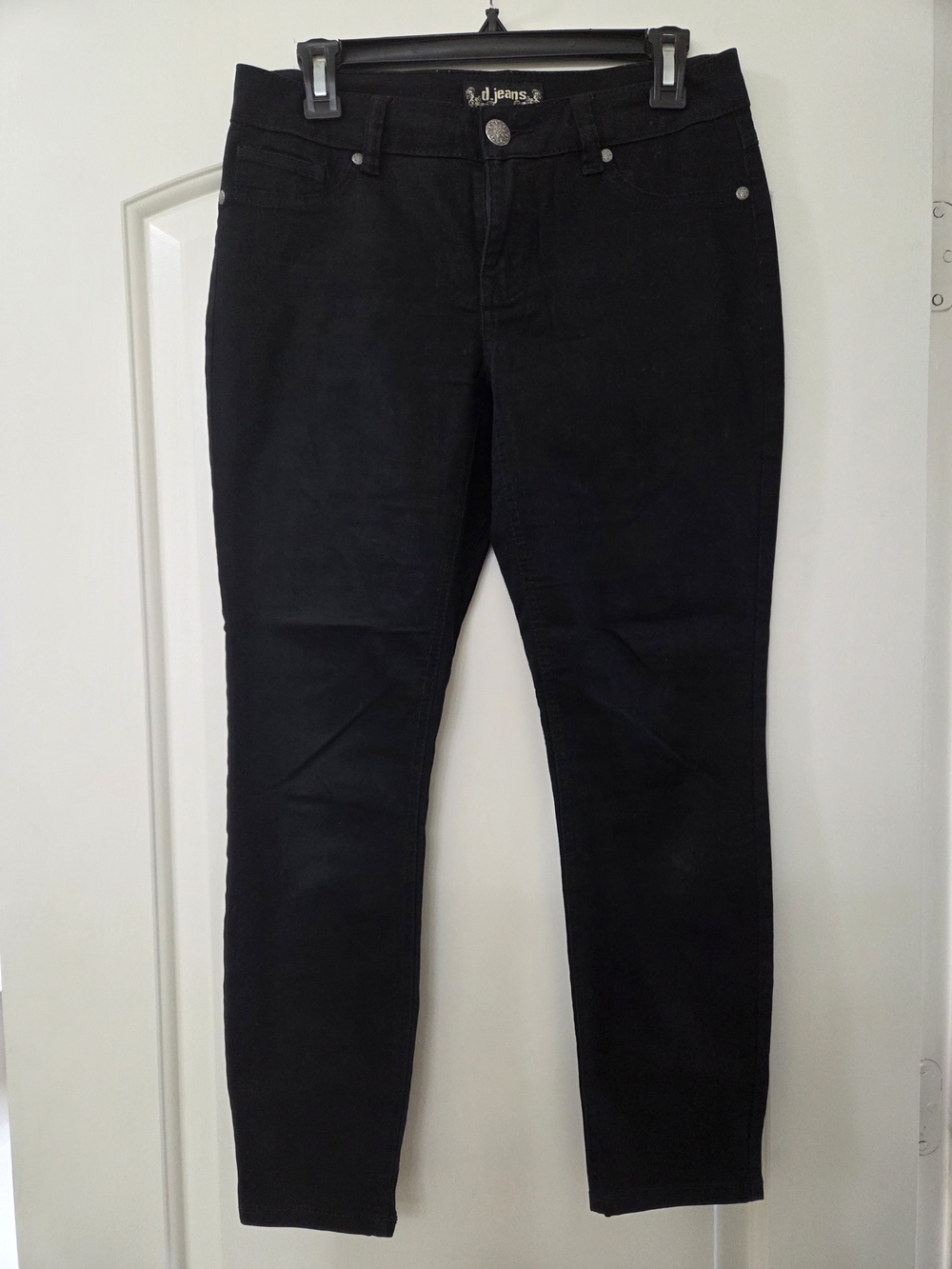 d. jeans Black Skinny Stretch Women's Jeans
